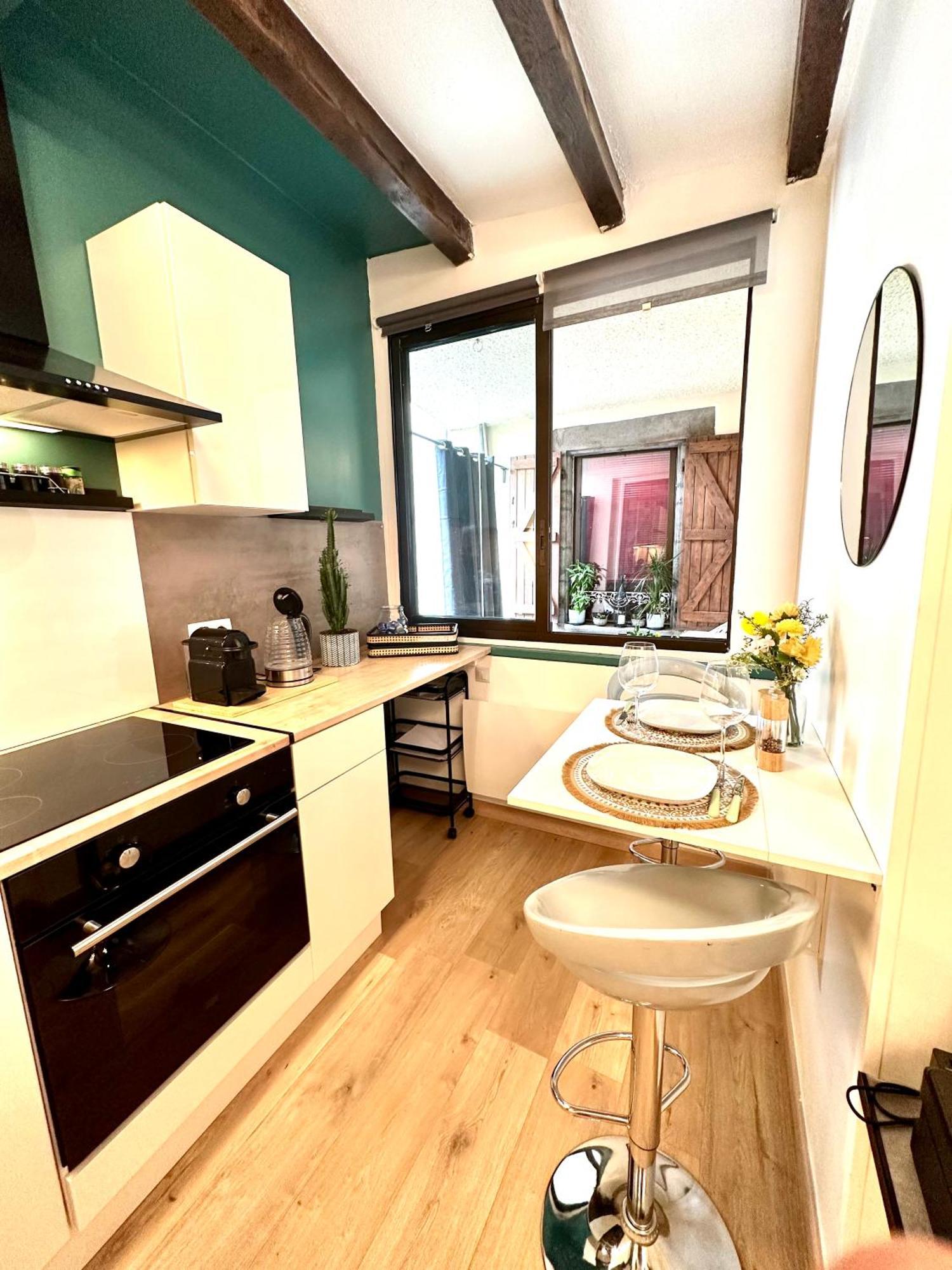 Appartement Le Cocon De La Chaine Des Puys & Spa Terrasse à Aubière Extérieur photo